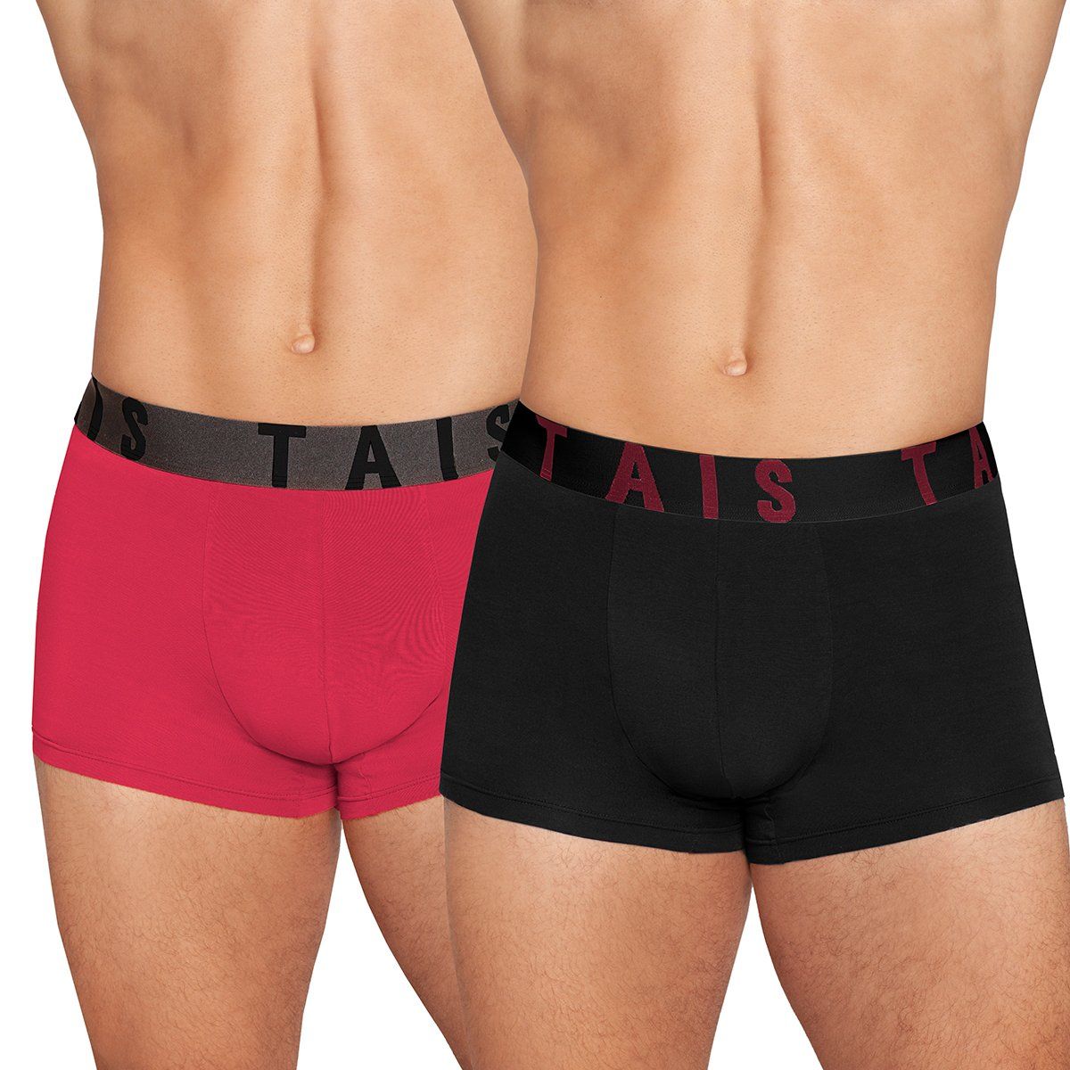 TAIS - 2 Unidades Bóxer Bamboo Ultra Fresco Negro.-