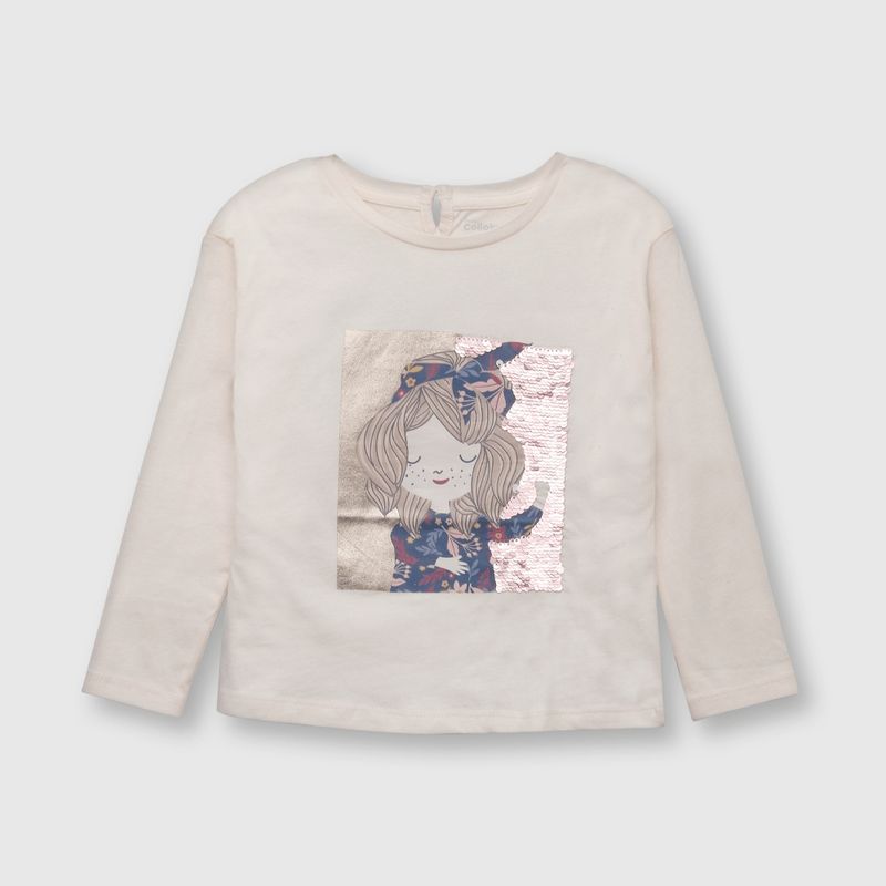 COLLOKY - Polera de bebé niña ludica soft pink (3 a 36 meses)_.