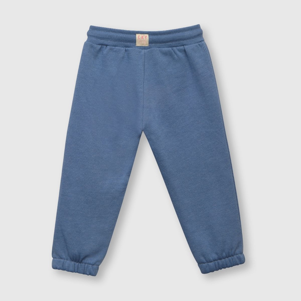 COLLOKY - Pantalón de bebé niña de buzo con elastico lavanda (3 a 36 meses)