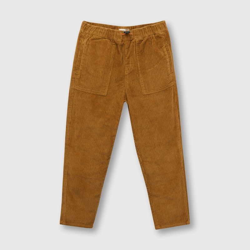 COLLOKY - Pantalón de niño de cotele cafe (2 a 12 años)
