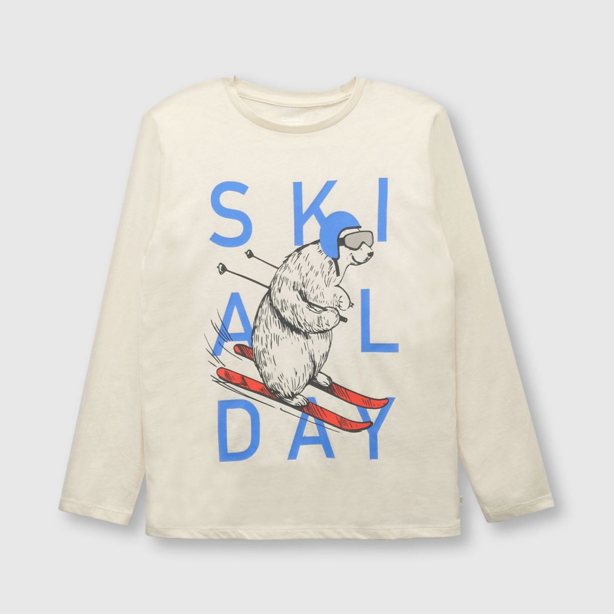 COLLOKY - Polera de niño ski light beige (2 a 12 años)