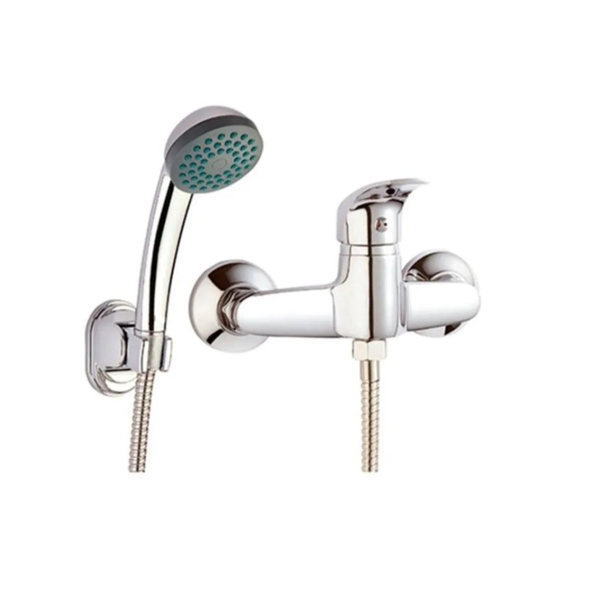 GENERICO - Llave Ducha Monomando Acero Cromado Alta Calidad