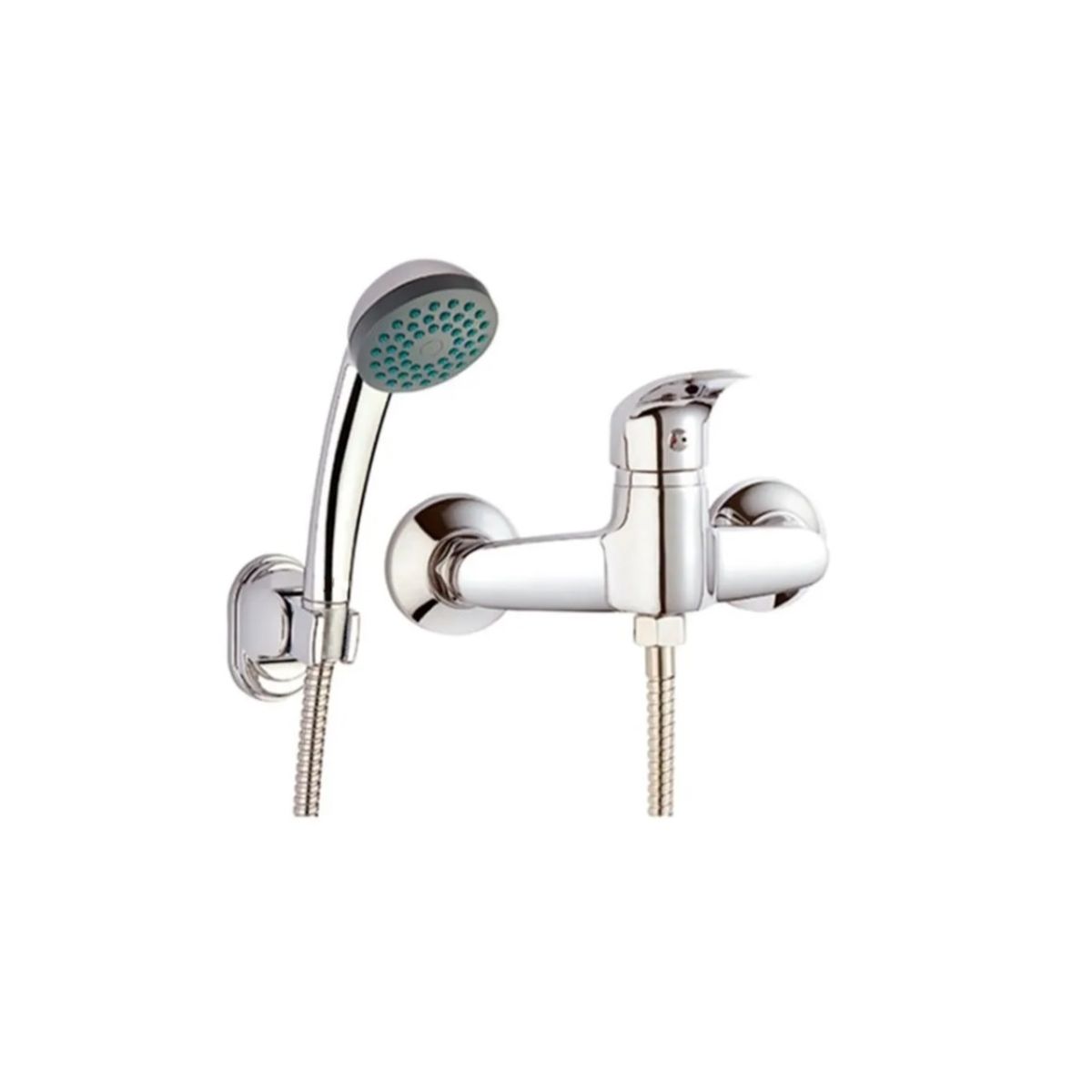 GENERICO - Llave Ducha Monomando Acero Cromado Alta Calidad