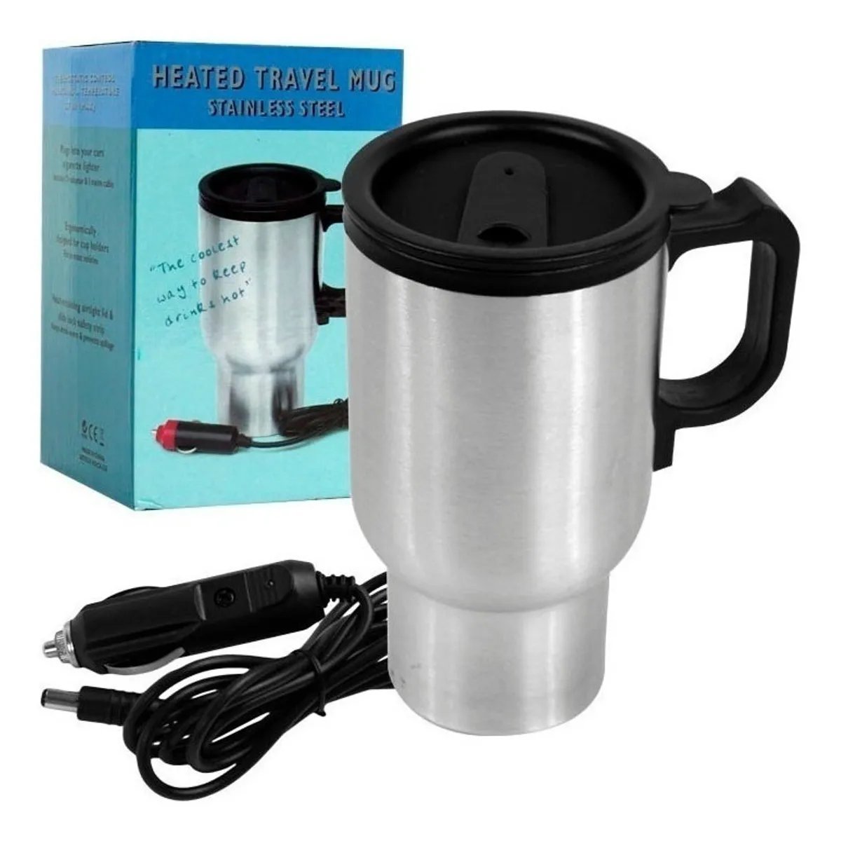 GENERICO - Vaso Termo Calentador Conexión Auto 12V