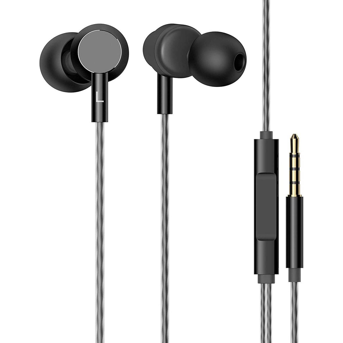 HP - Audífonos In Ear Metal HP DHE-7001 Negros HP