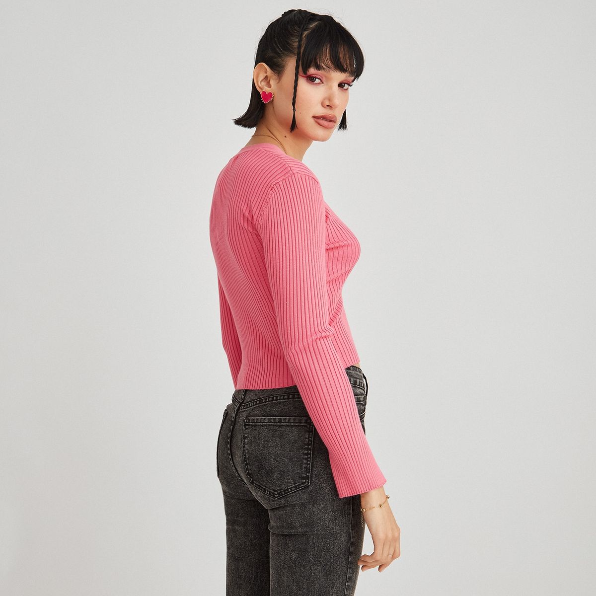 ACUARELA - Tejido Manga Larga Con Boton ACUARELA