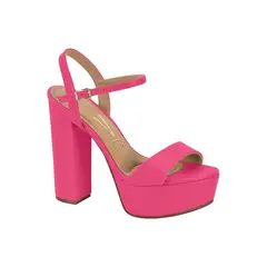 VIZZANO - Sandalia Plataforma Rosada Gloss Vegana