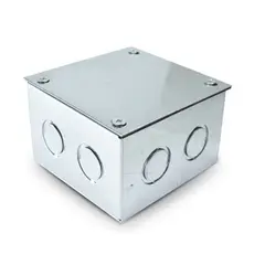 GENERICO - CAJA METALICA PREGALVANIZADA A-11 100X100X65MM