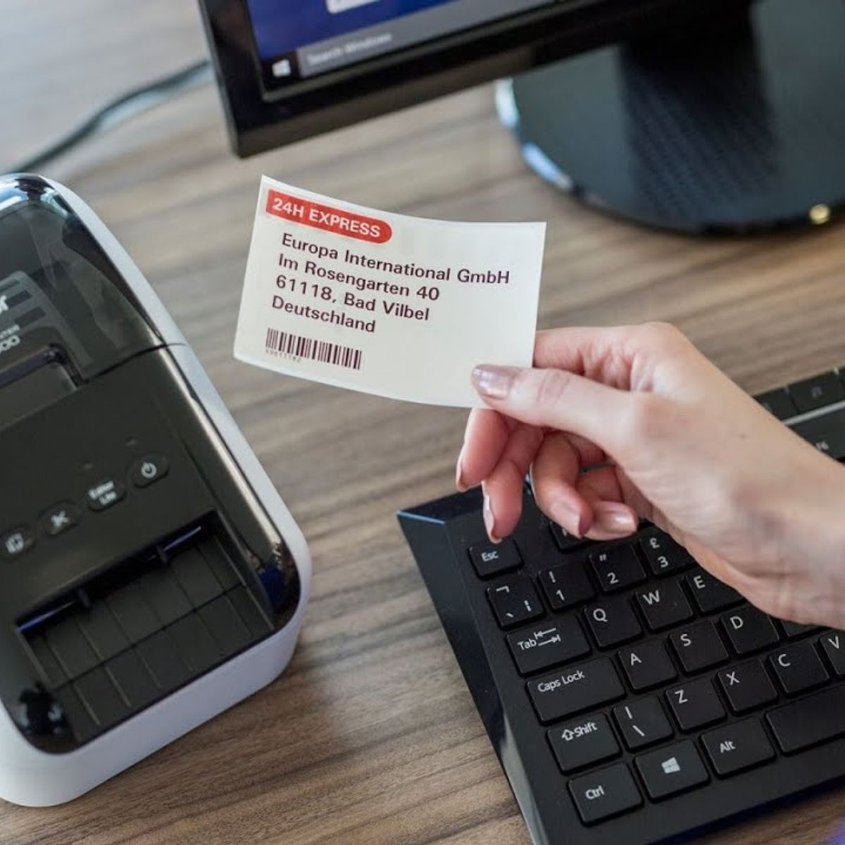 BROTHER - Impresora De Etiquetas Brother Ql-800