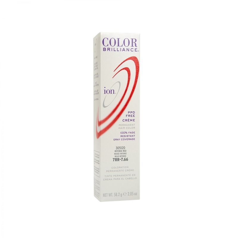 ION - Tinte Permanente En Crema Ion Rojo intenso 7RR