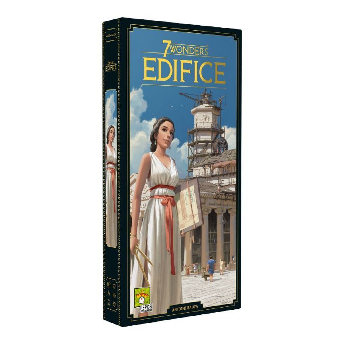 EDGE ENTERTAINMENT - 7 Wonders Edifice - Juego De Mesa - Español