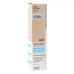 AGE BEAUTIFUL - Tinte Permanente Anti-Edad En Crema Liquida Para Cabellos Rubios De 60 ml Rubio Calido Age