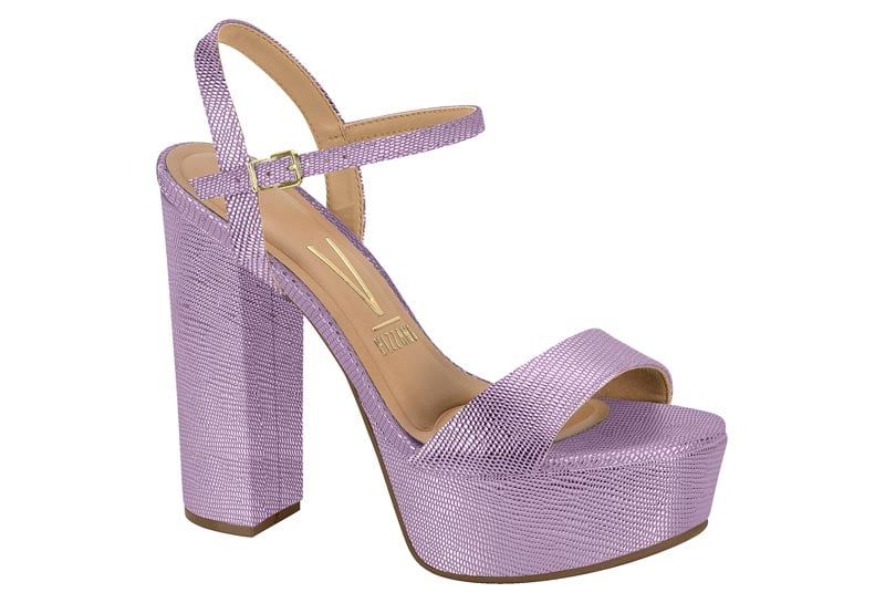 Sandalia Taco Morado