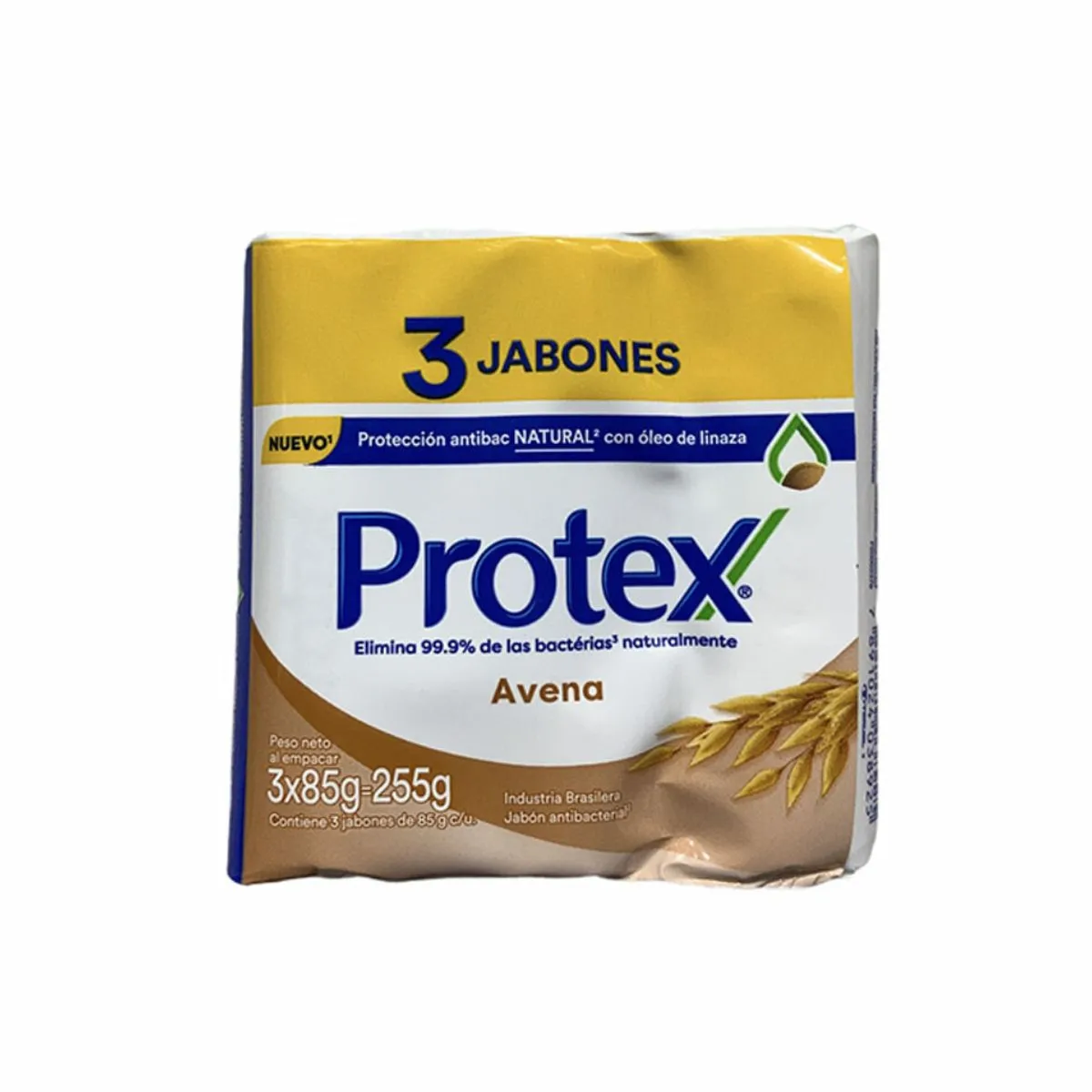 PROTEX - Protex Pack 03 Jabón en Barra Avena 85g C/u