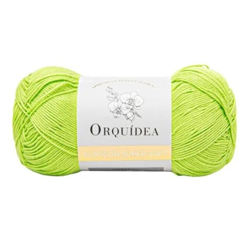 GENERICO - Algodon Super Soft Orquidea 100grs - Verde Limon