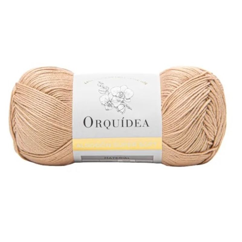 GENERICO - Algodon Super Soft Orquidea 100grs - Camel