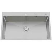 Lavaplatos Deluxe MDS8050A Silver Sobre Cubierta 80x50x21 cm