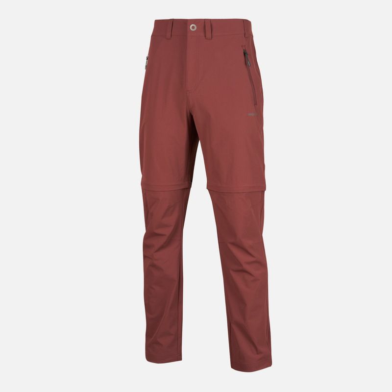 HAKA HONU - Pantalon Hombre Desmontalo Burdeo Haka Honu