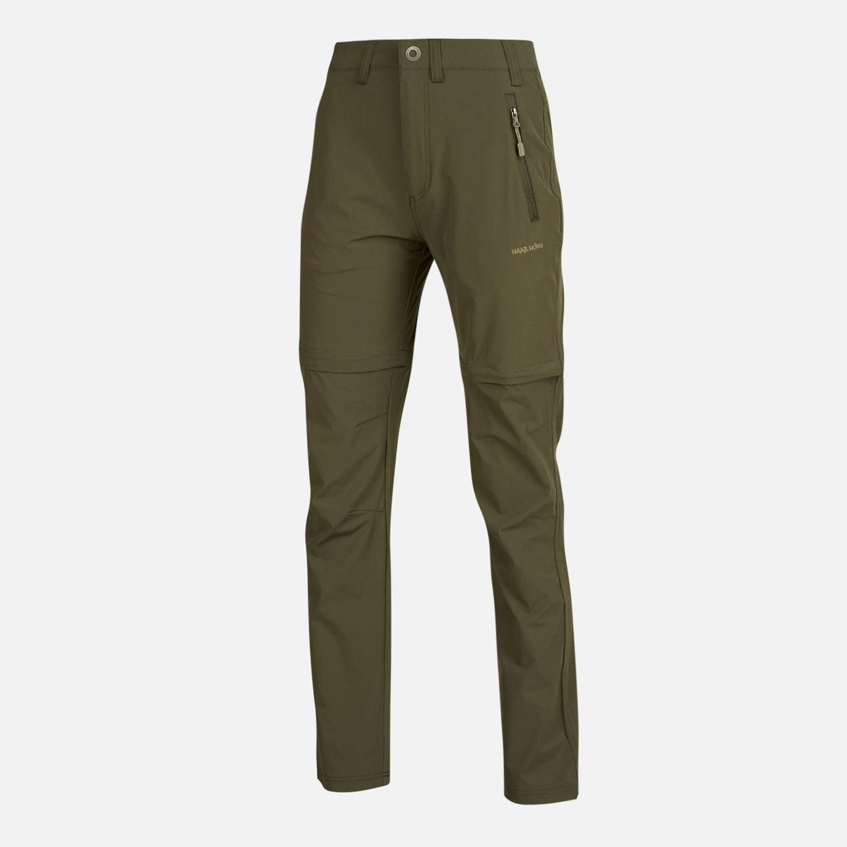HAKA HONU - Pantalon Mujer Desmontalo Verde Oscuro Haka Honu