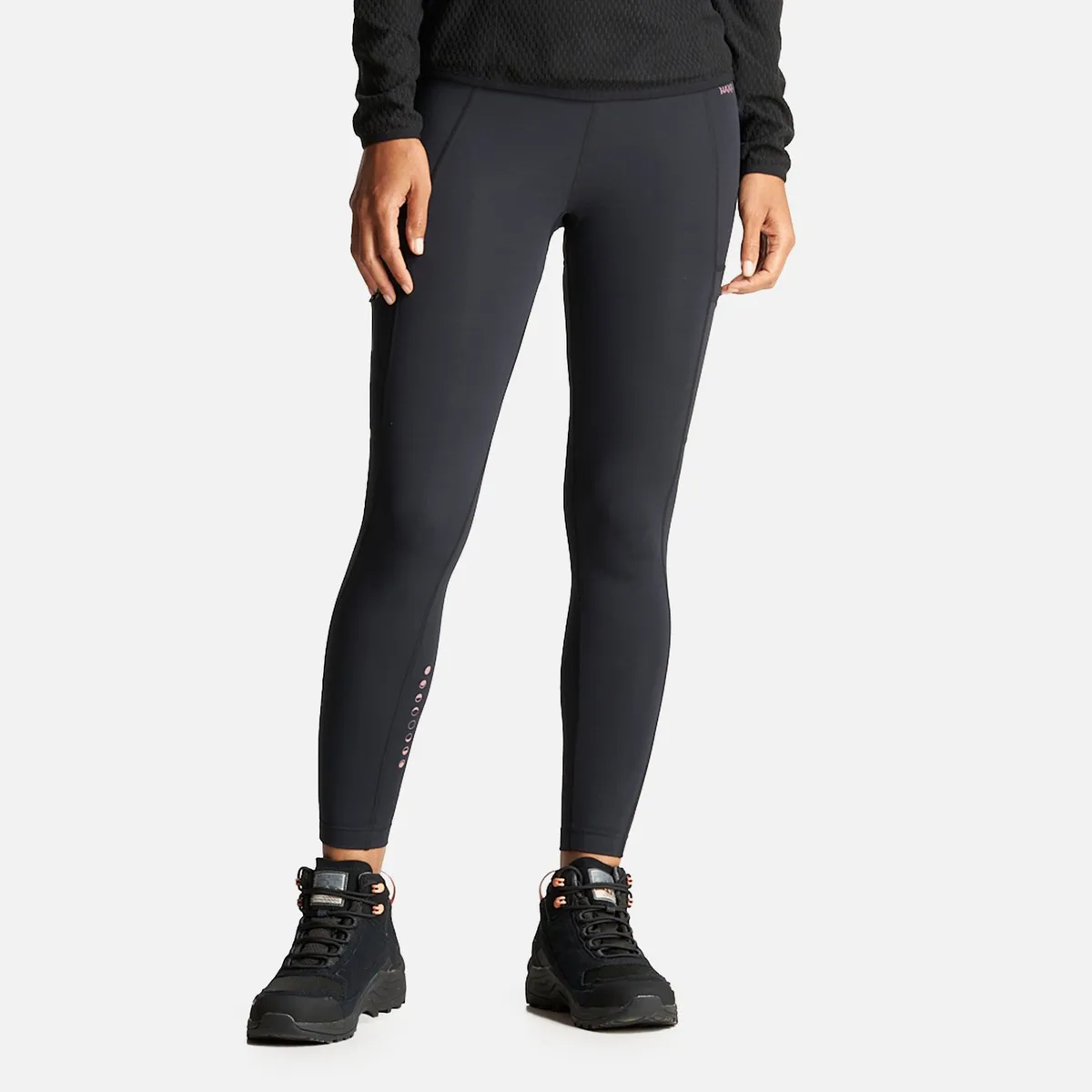 HAKA HONU - Calza Mujer Pampa Negro Haka Honu