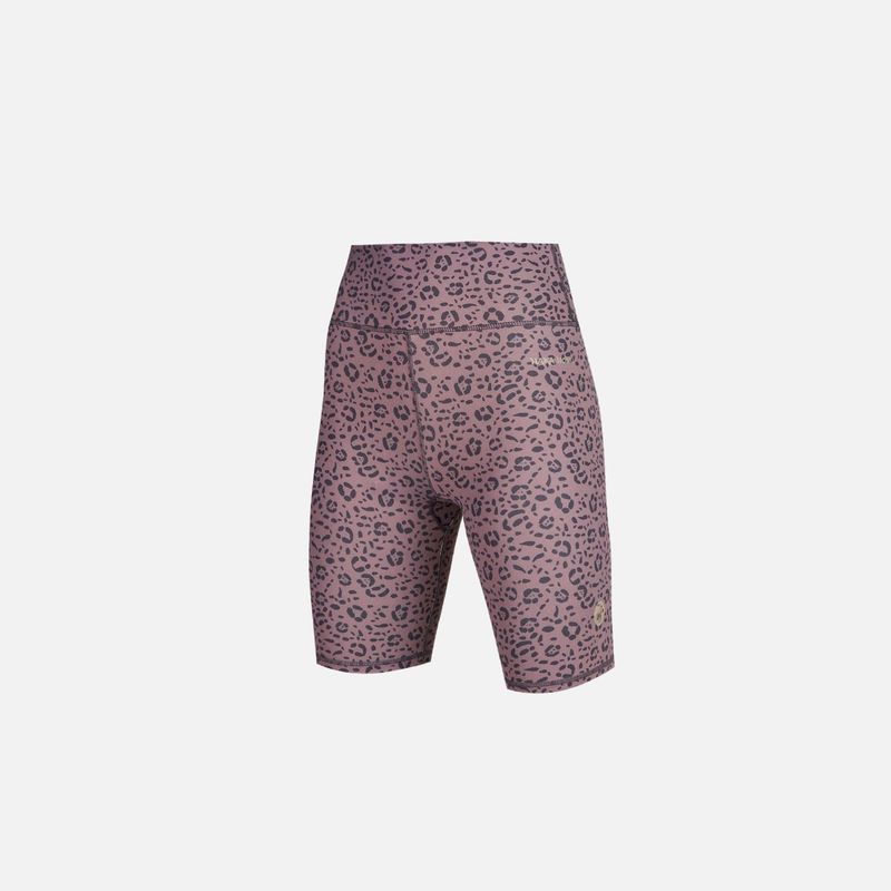 HAKA HONU - Calza Mujer Chita Corta Full Print Negro Haka Honu