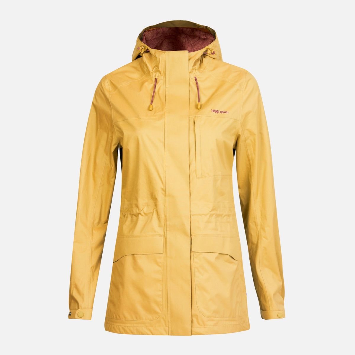 HAKA HONU - Chaqueta Mujer Kauai Mostaza Haka Honu