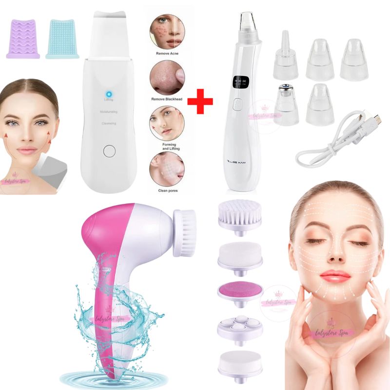 GENERICO - Kit Equipos De Limpieza Facial Profesional
