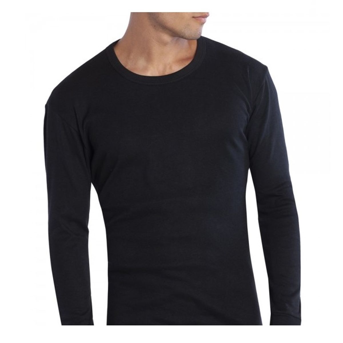 GARSIL - Conjunto Polera Manga Larga Calzoncillo Largo De Algodon Para Hombre