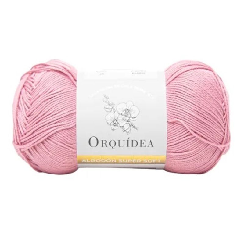 GENERICO - Algodon Super Soft Orquidea 100grs - Rosado Fuerte