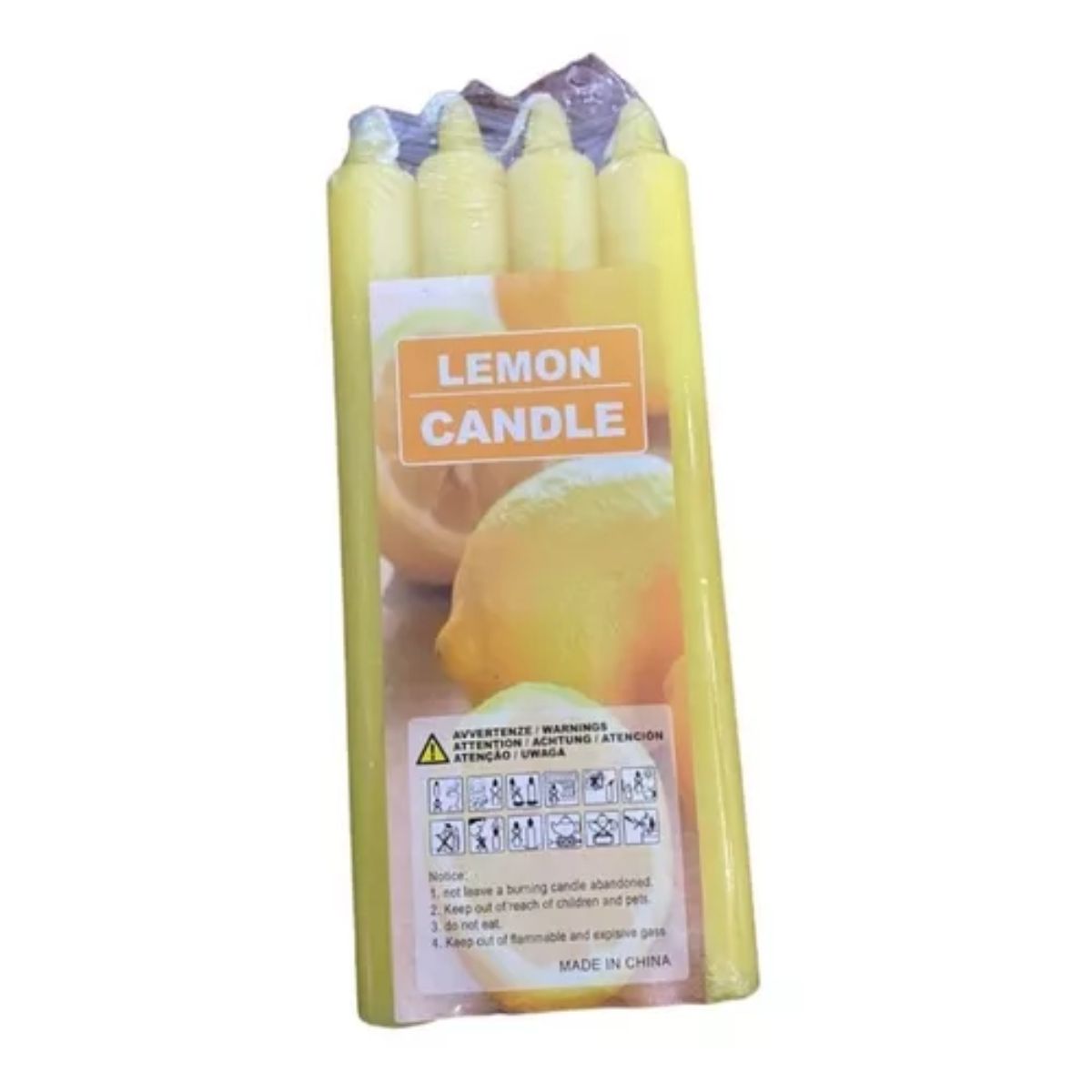 GENERICO - Pack 4 Velas Aromáticas Velas Con Fragancias