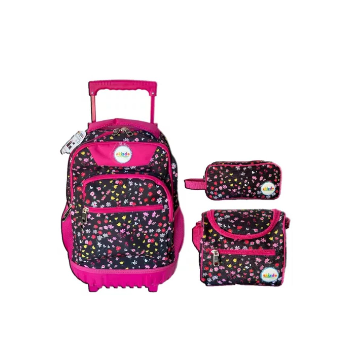 GENERICO - Mochila Con Ruedas  Lochera  Estuche Ekizde D5 Jp Ideas