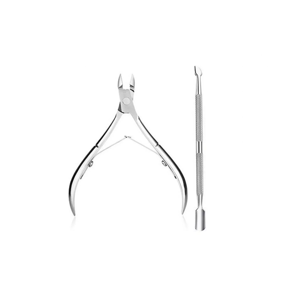 GENERICO - Cortar Cutícula Plateada Y Repujador De Cuticula