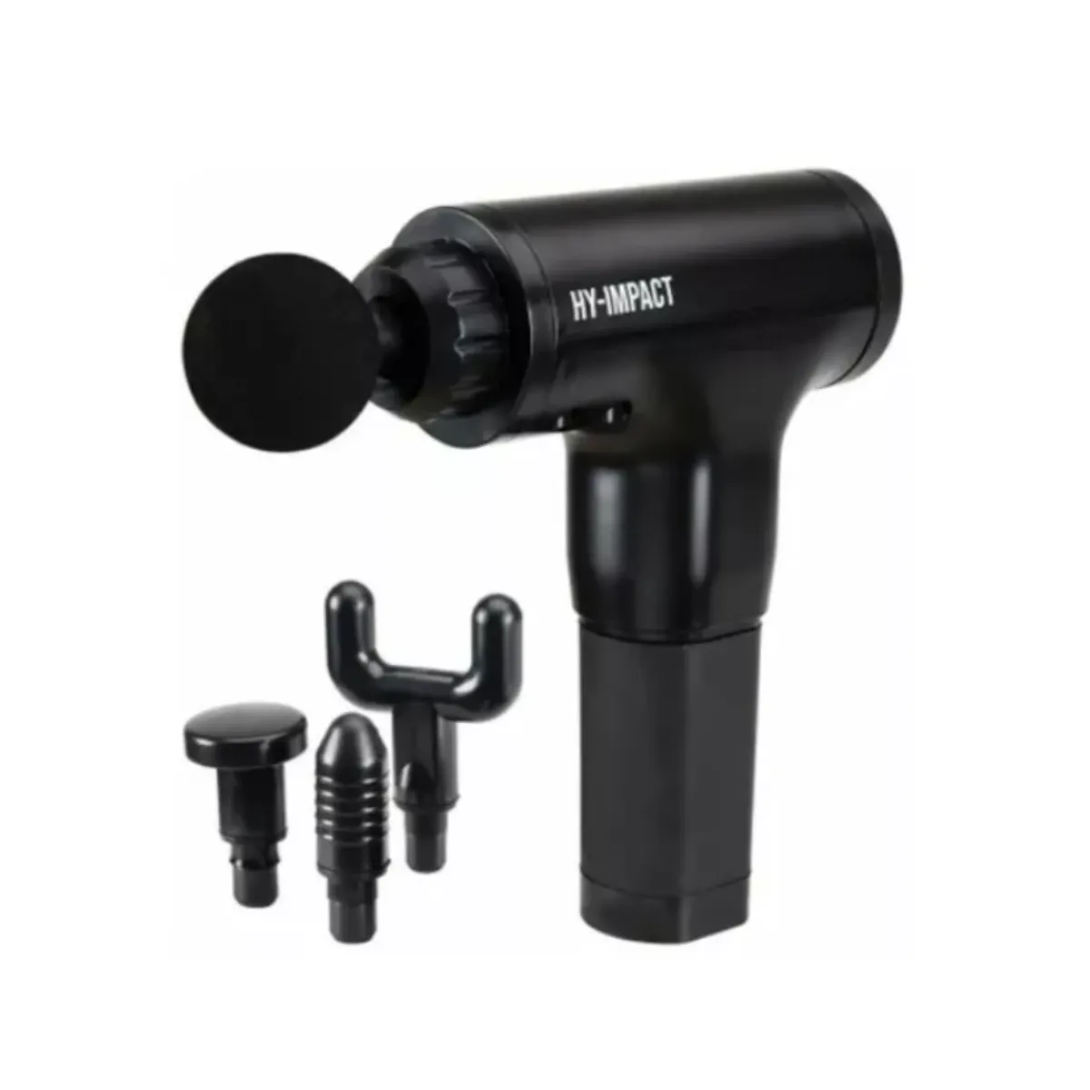 HY IMPACT - Pistola de Masajeadora 4 cabezales Hy Impact