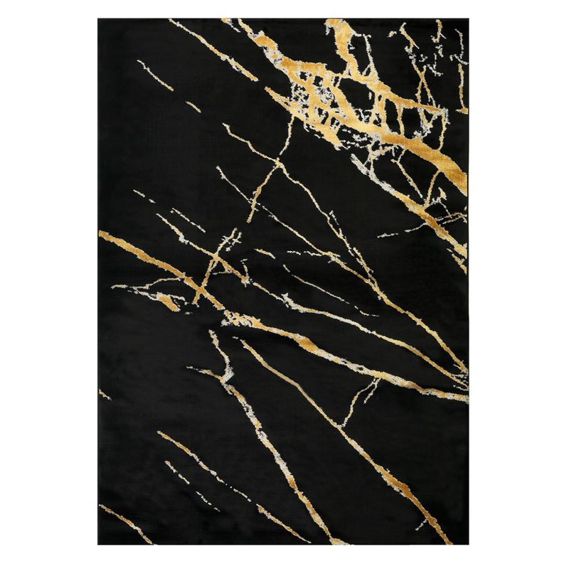 MODA ALFOMBRAS - Alfombra Babil Negra 240 x 305 cm