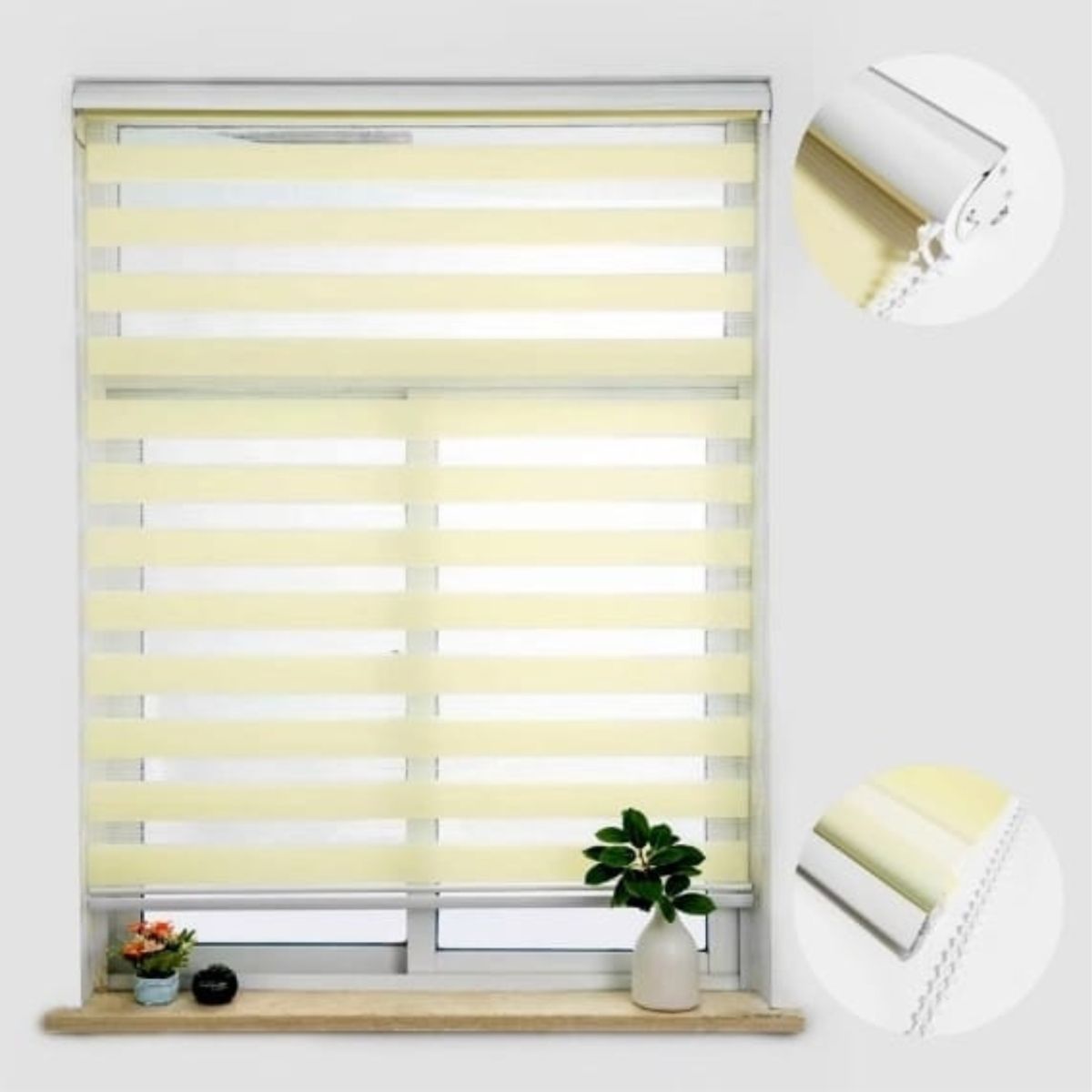 GENERICO - Cortina roller duo 100 x 200 Beige