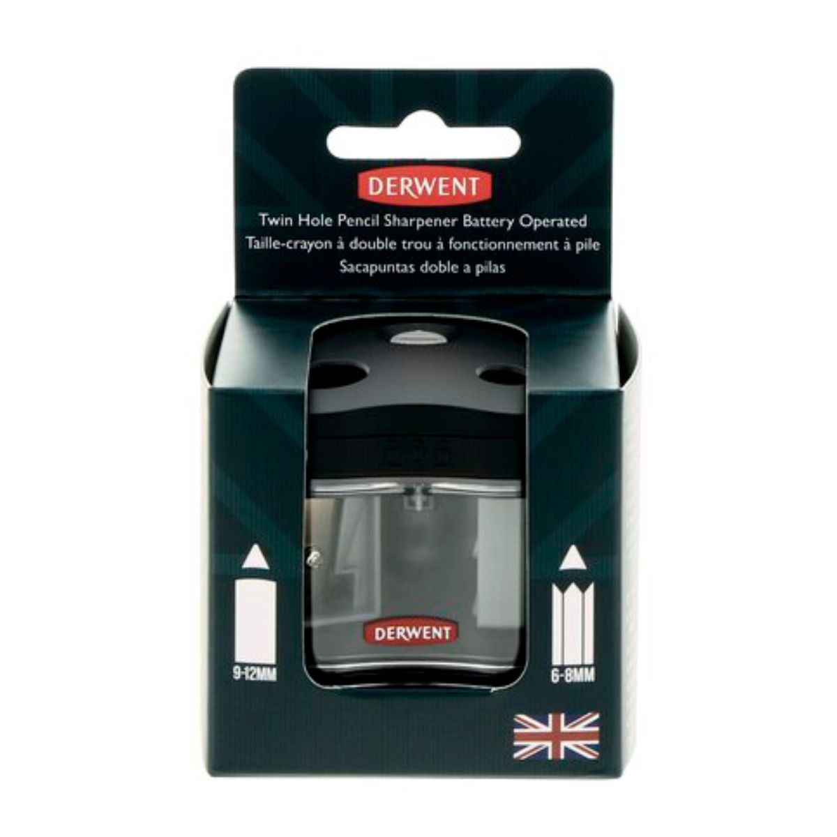 DERWENT - Sacapuntas Doble a Pila Derwent