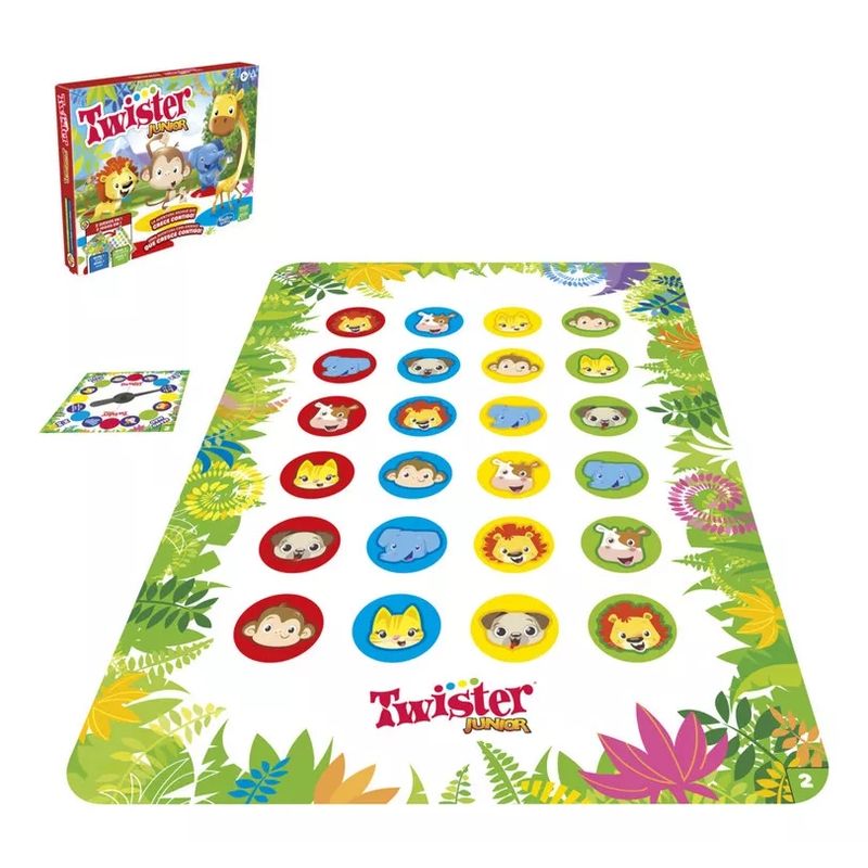 HASBRO - Twister Junior Niños - Juego De Mesa - Hasbro…