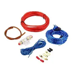 GENERICO - Kit Cables Para Amplificador Subwoofer 1500w Auto / 213005