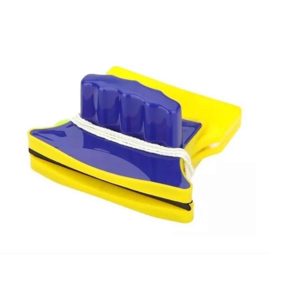 GENERICO - Limpia Vidrios Magnéticos Con Cuerda De Seguridad