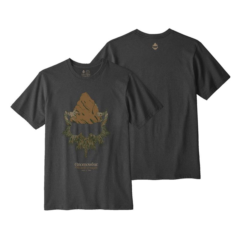 GNOMO - Polera F-5 Charcoal Hombre Gnomo