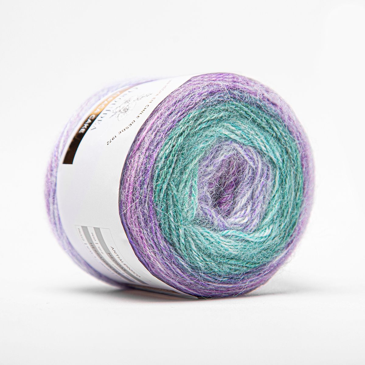 GENERICO - Lana Alpaca Cake Orquidea 100grs - Turquesa