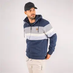 GANGSTER - Polerón Fullzipper Fleece Community Azul