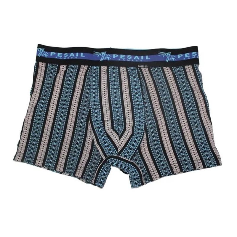GARSIL - x3 Boxer Con Fibra de Bambu Para Hombre - Diseño Rayas