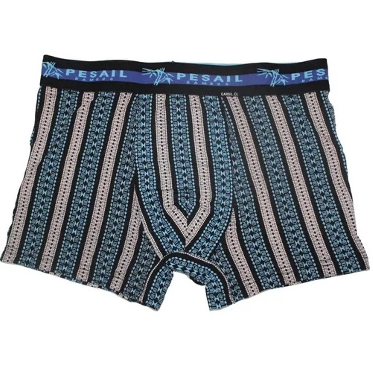 GARSIL - x3 Boxer Con Fibra de Bambu Para Hombre - Diseño Rayas