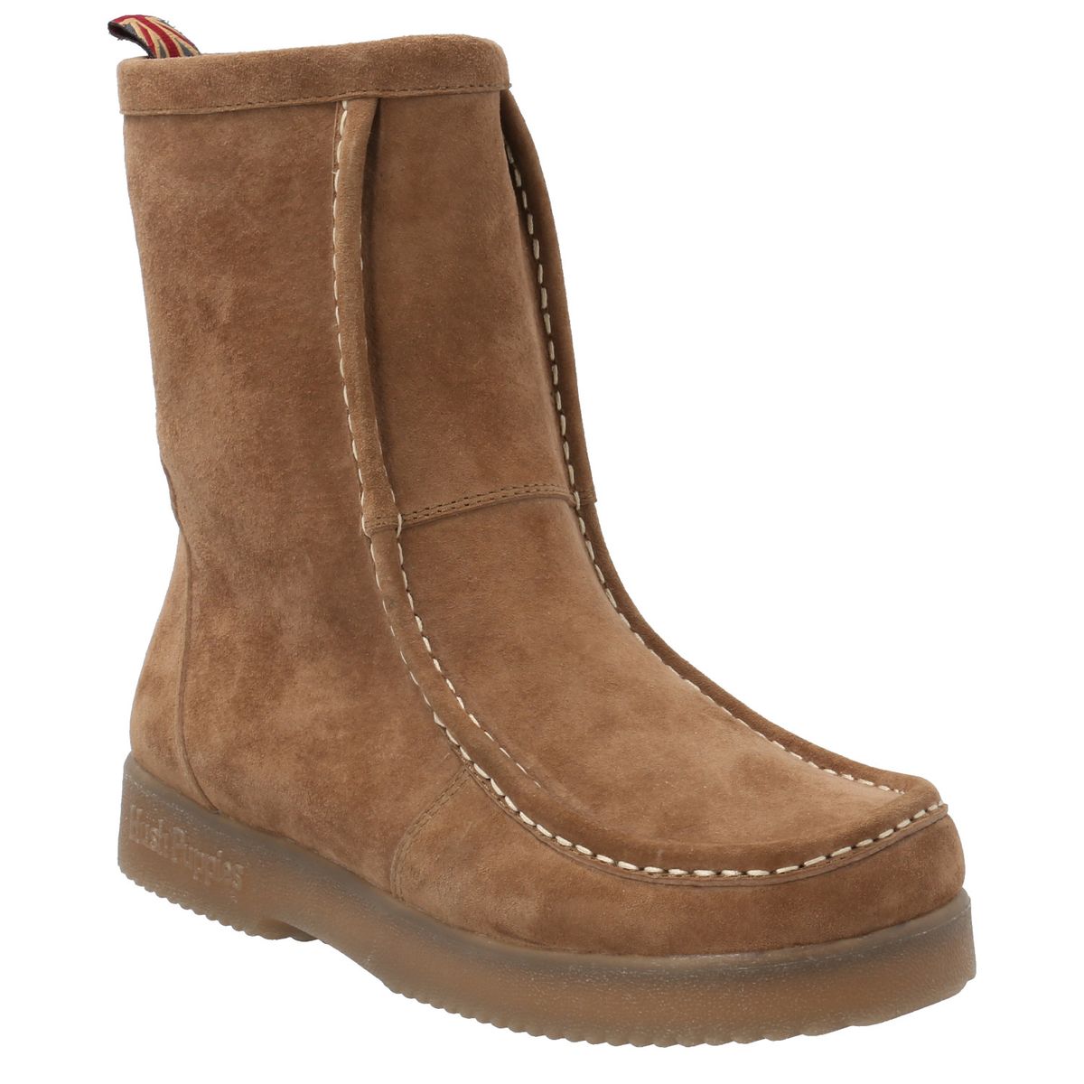 HUSH PUPPIES - Botas Planas Bota cuero mujer yukon marrón HUSH PUPPIES