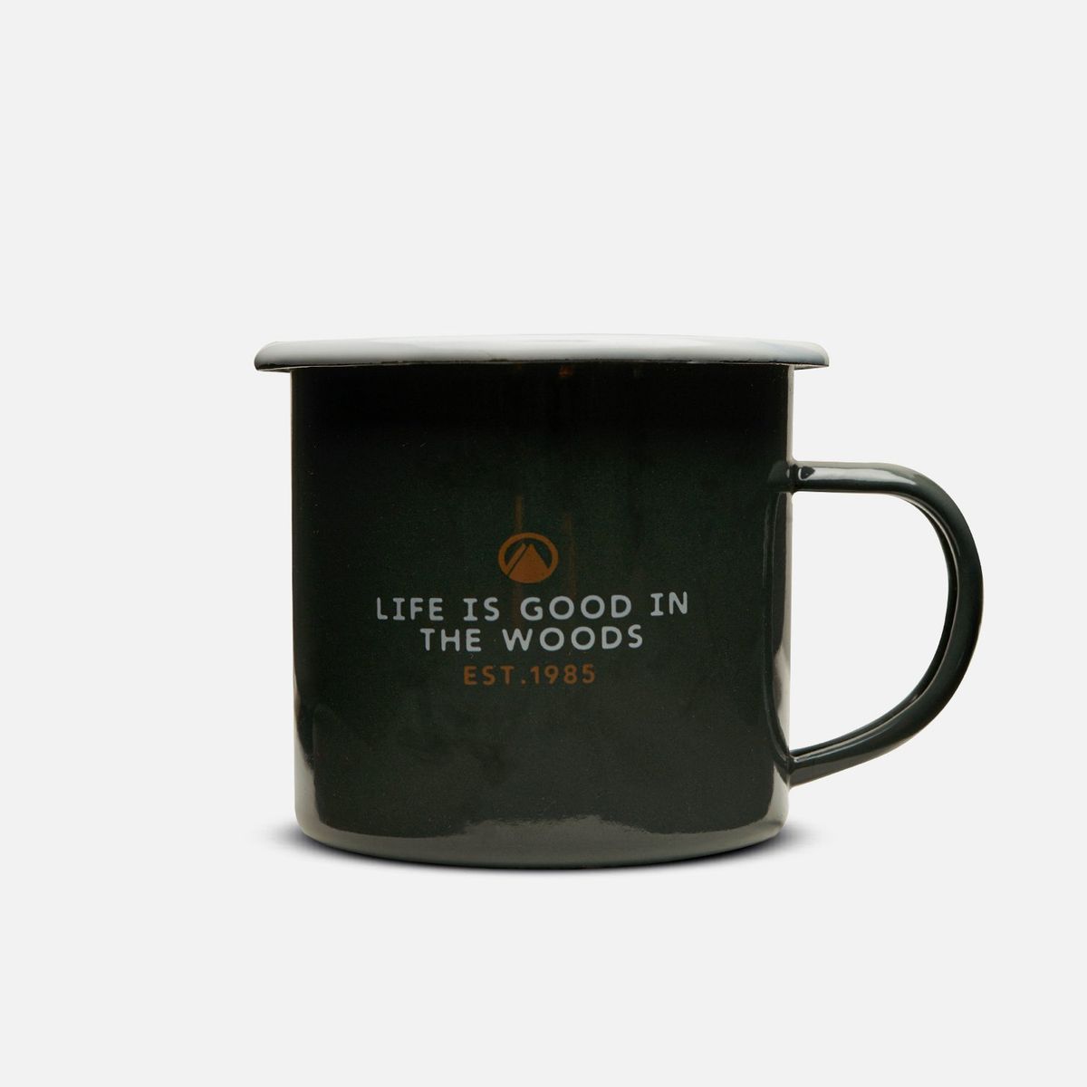 LIPPI - Tazón Mountain Vintage Mug Negro Lippi