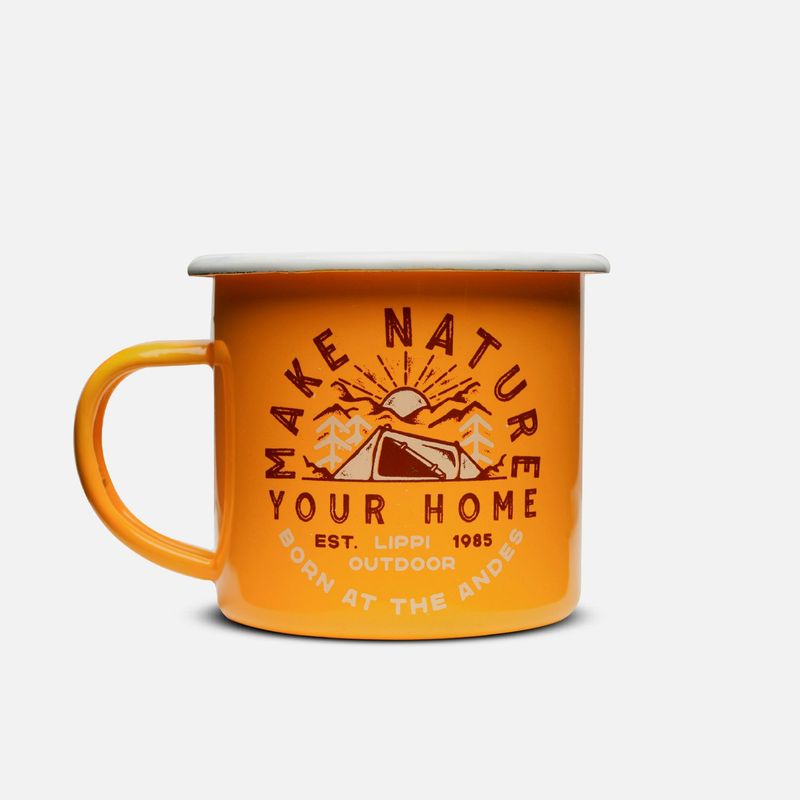 LIPPI - Tazón Mountain Vintage Mug Amarillo Lippi