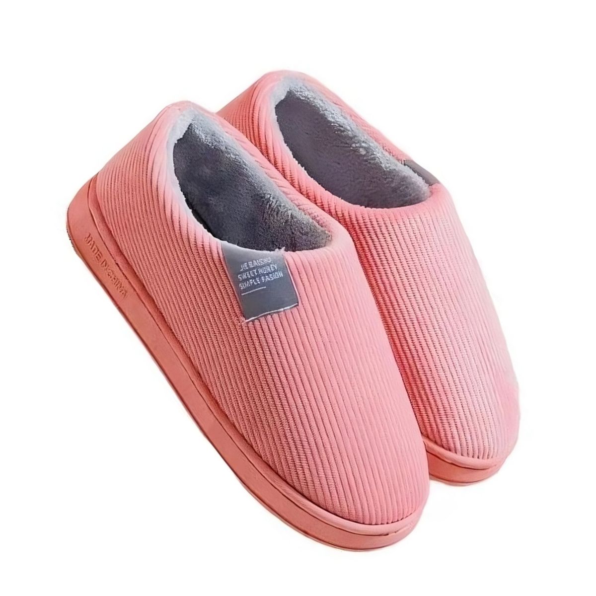 CRUSEC - Pantufla Hombre Y Mujer Colores - Rosa