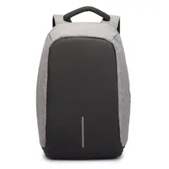 IMPORTCLICK - Mochila Bolso Notebook Antirrobo Ajustable Acolchado 25 L Gris - Gris