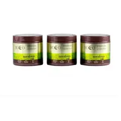 GENERICO - Pack X 3 Crema Capilar Cabello Natural Macadamia Oil Rocco